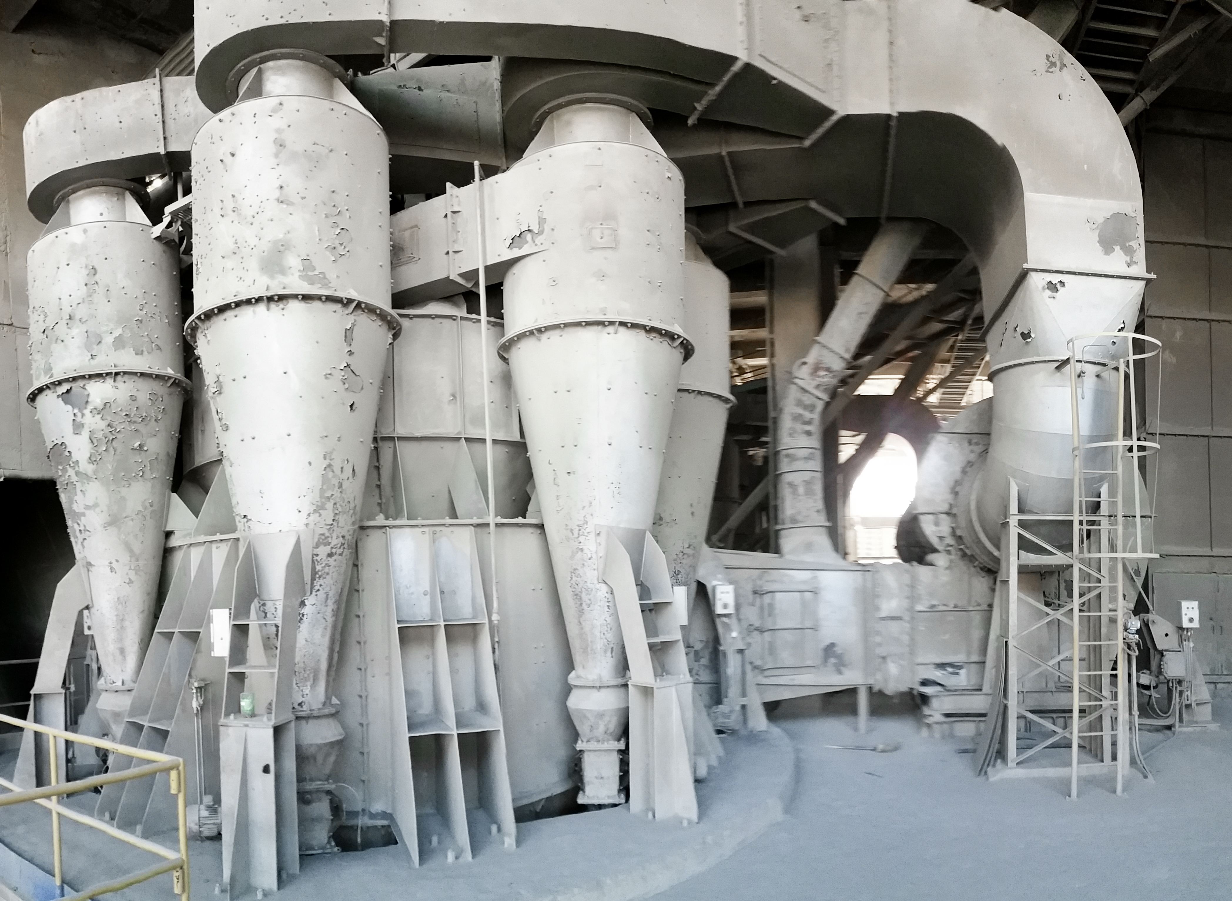 Plant before CEMTEC separator installation